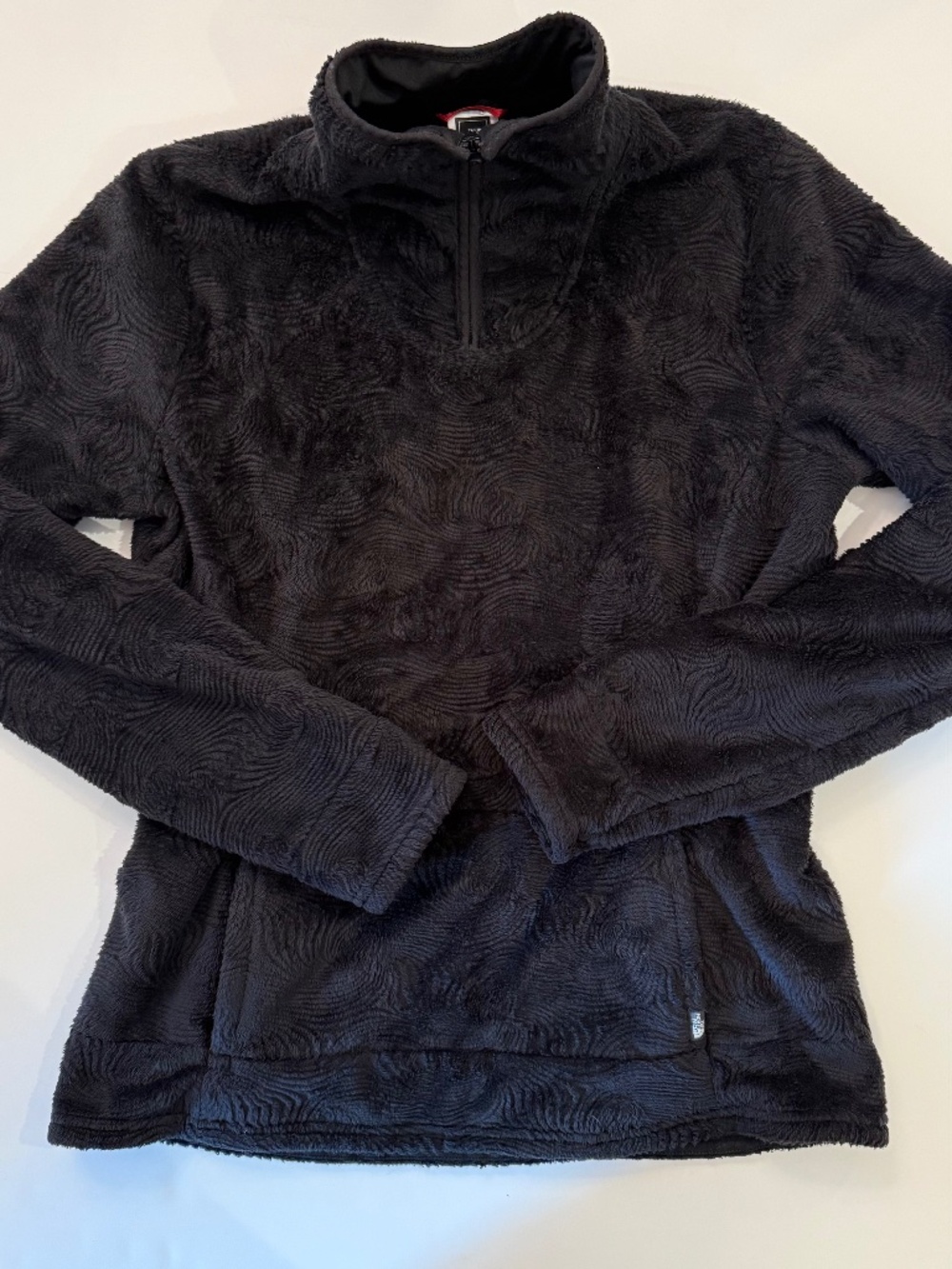 The North Face Women's Black 1/4 Zip, size L